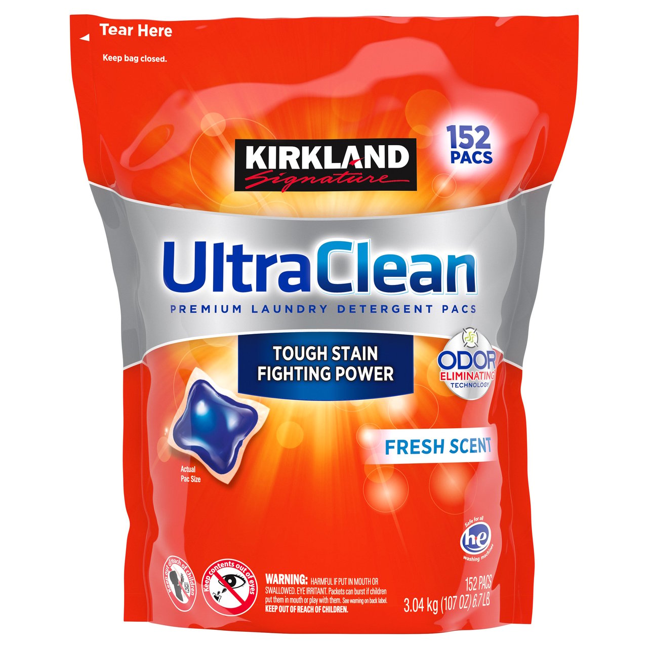 Kirkland Signature Laundry Detergent Pacs