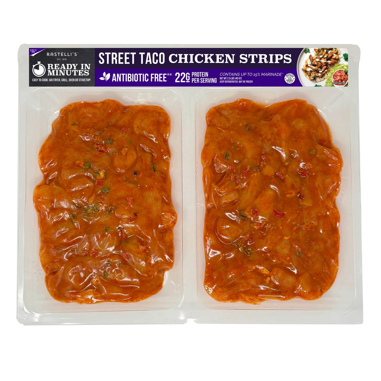 Rastelli's Chicken Taco Marinade 2/20 oz (2.5 lbs)