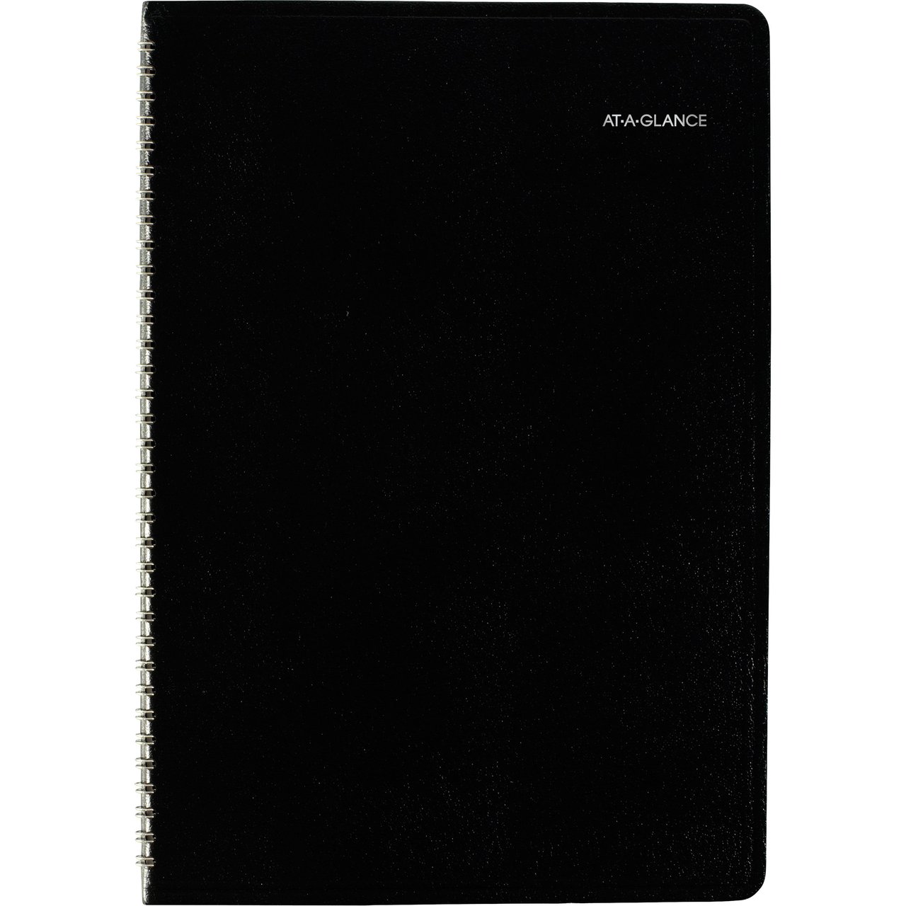 DayMinder Recycled Appointment Book, Black, AAGG47000, 7 7/8" x 11 7/8" - Image 1