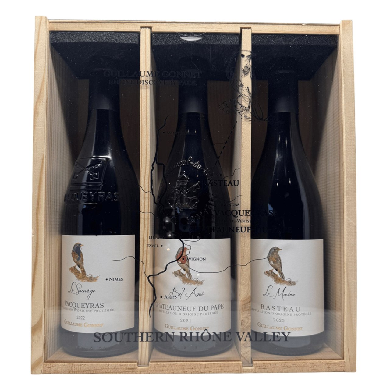 Gonnet-Gilson Rhône Discovery Pack France 3/750mL
