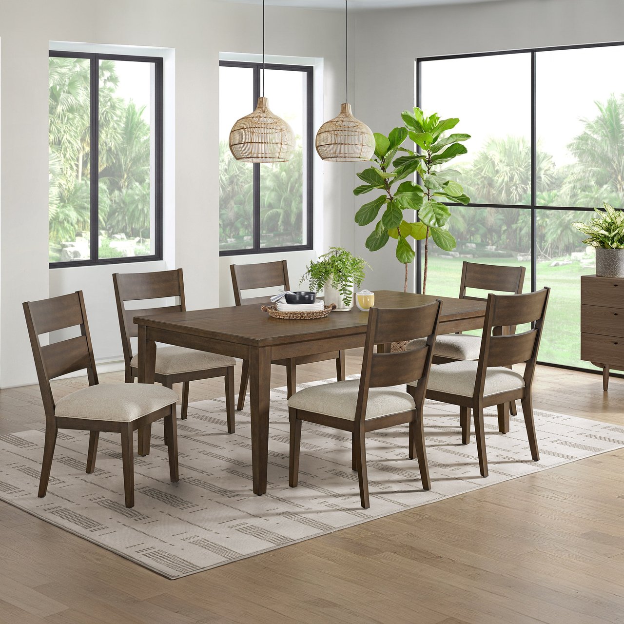 Northridge Home Cortland 7-Piece Dining Set - Image 1
