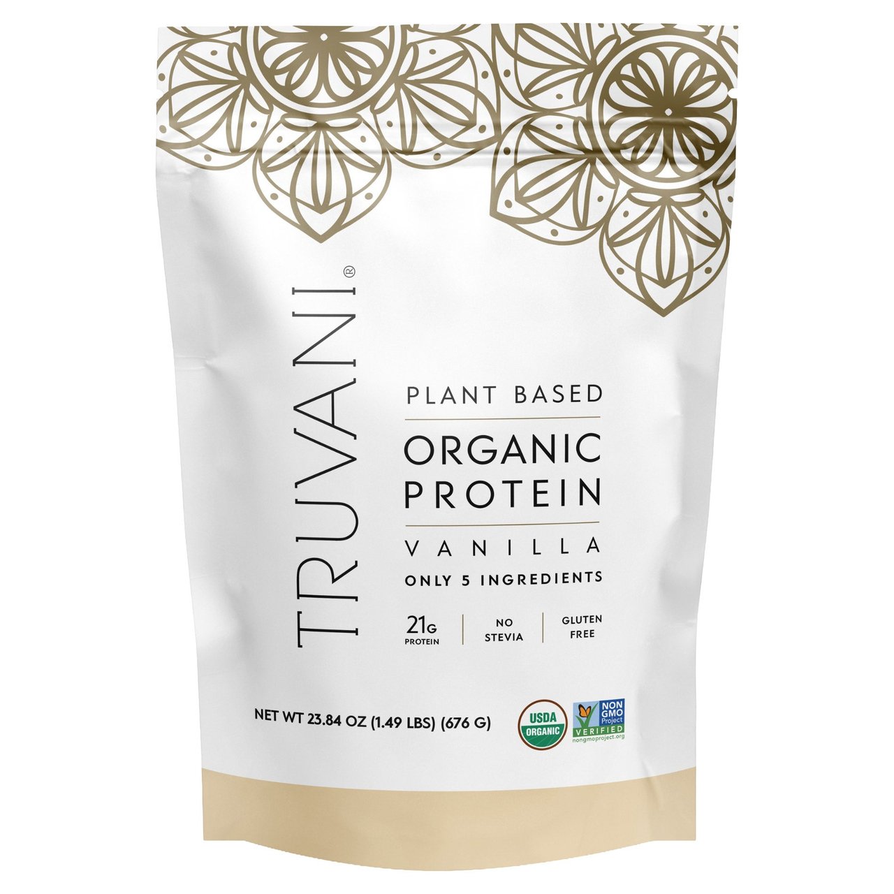 TRUVANI 21G PLANT PROTEIN VANILLA, 1.49 LBS - Image 1