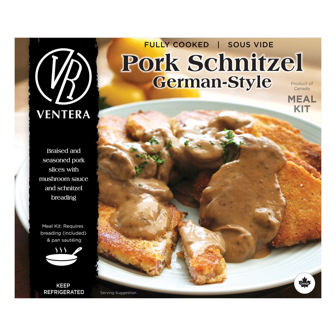 Ventera German Style Pork Schnitzel (Price Per Pound) - Image 1