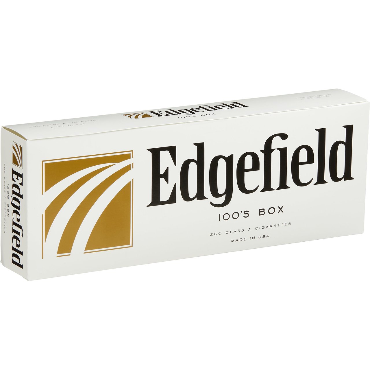 Edgefield Gold 100s Flip-Top Box