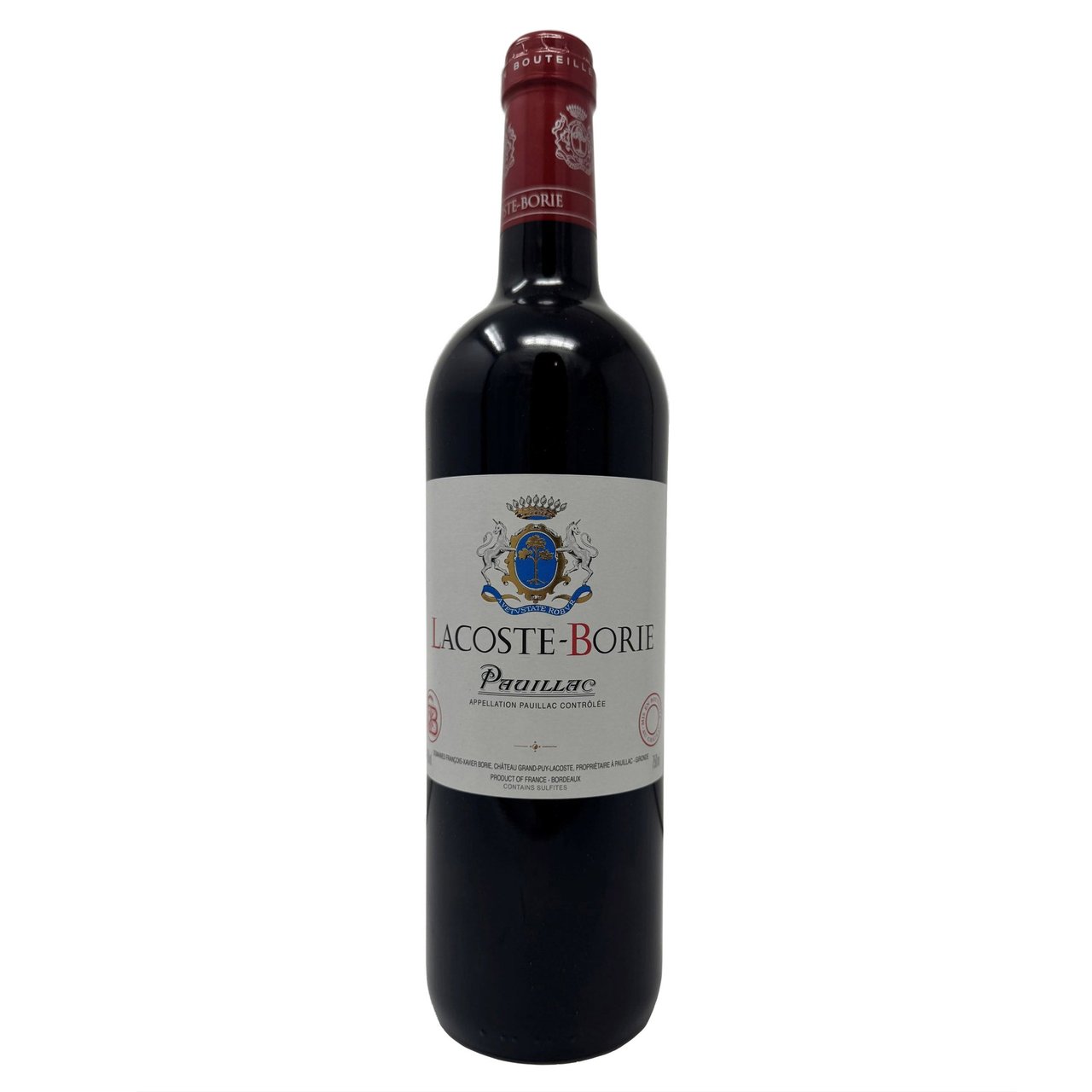 Lacoste-Borie Bordeaux Red Blend Pauillac 750ML - Image 1