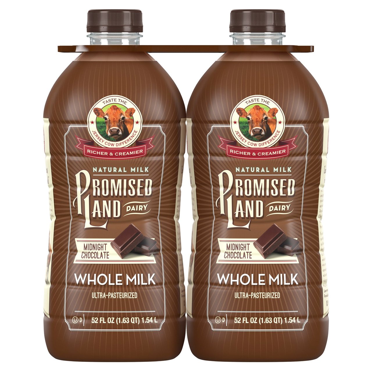 Promised Land Milk Midnight Chocolate, 52 oz, 2-Pack - Image 1
