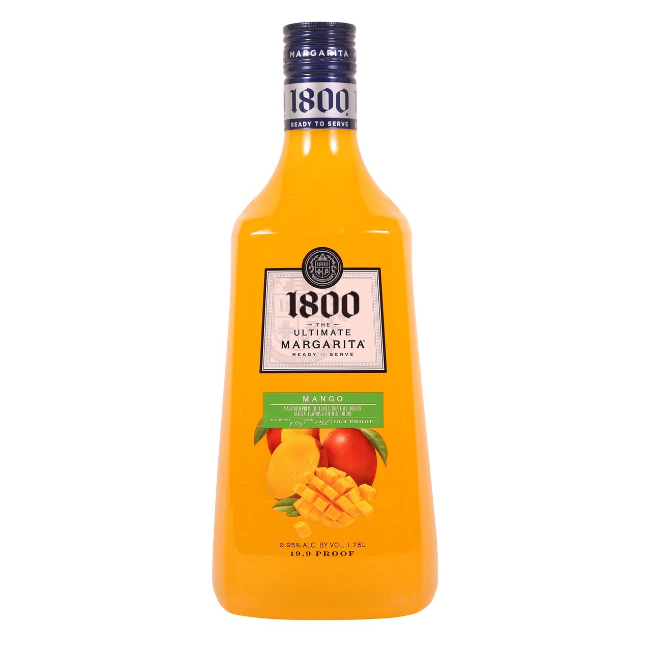 1800 Ultimate Mango Margarita Mexico 1.75L - Image 1