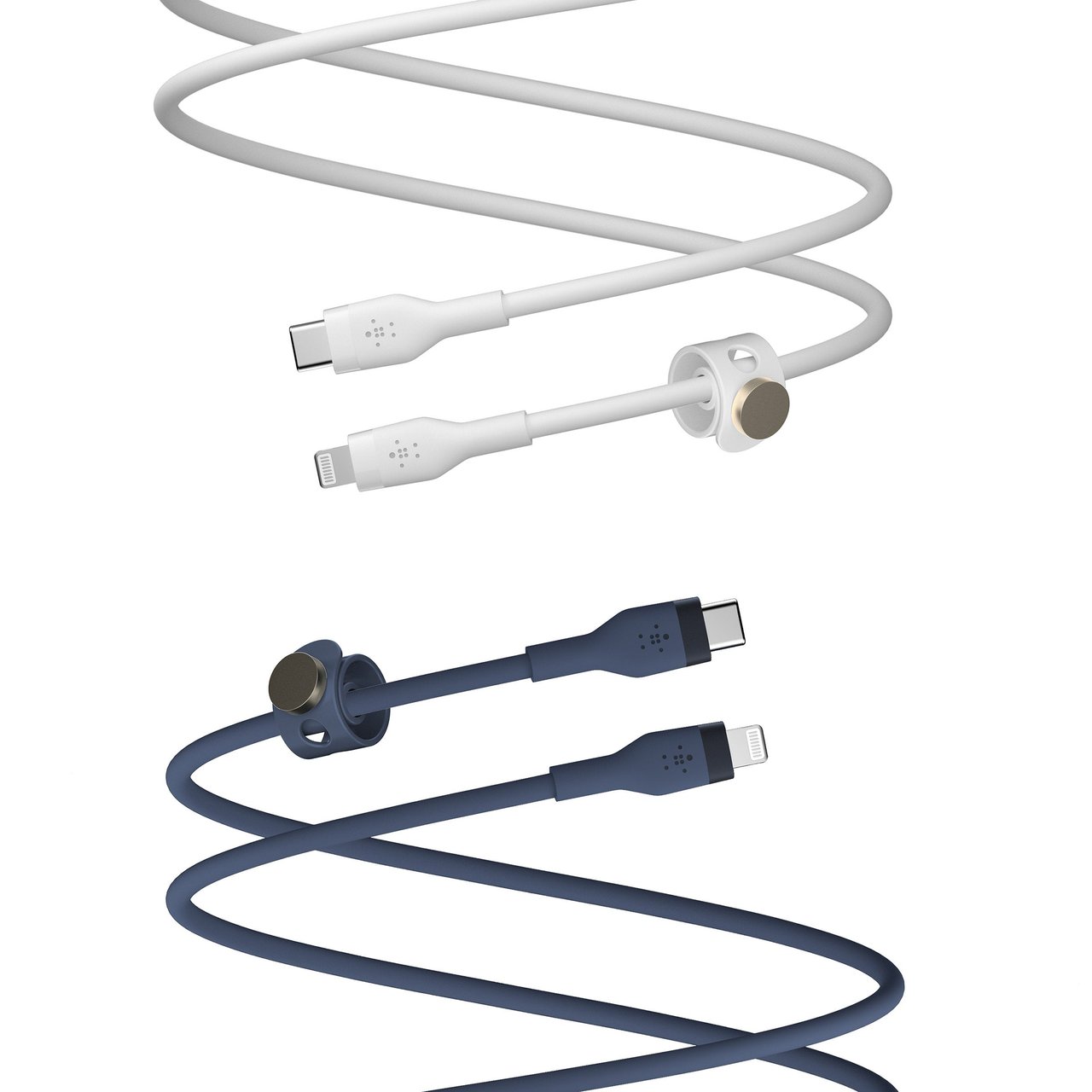 Belkin BOOST↑CHARGE USB-C to Lightning Silicone Cable Kit, 4-Pack - Image 1