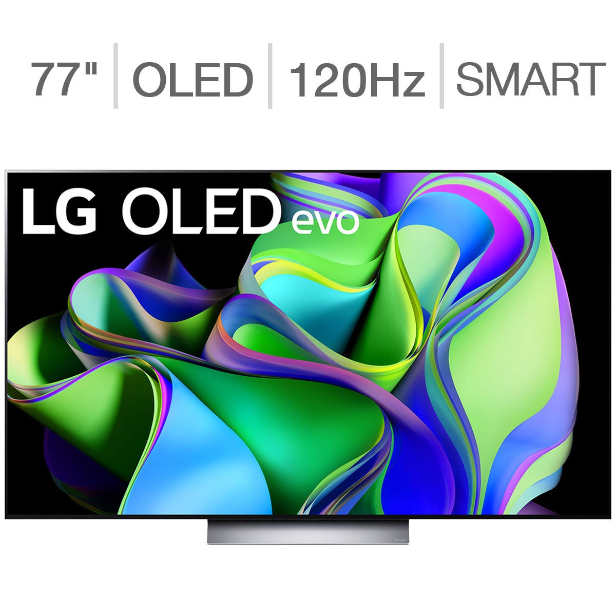 LG OLED77C3 77" Class (76.5" Diag) 4K UHD OLED TV - Image 1