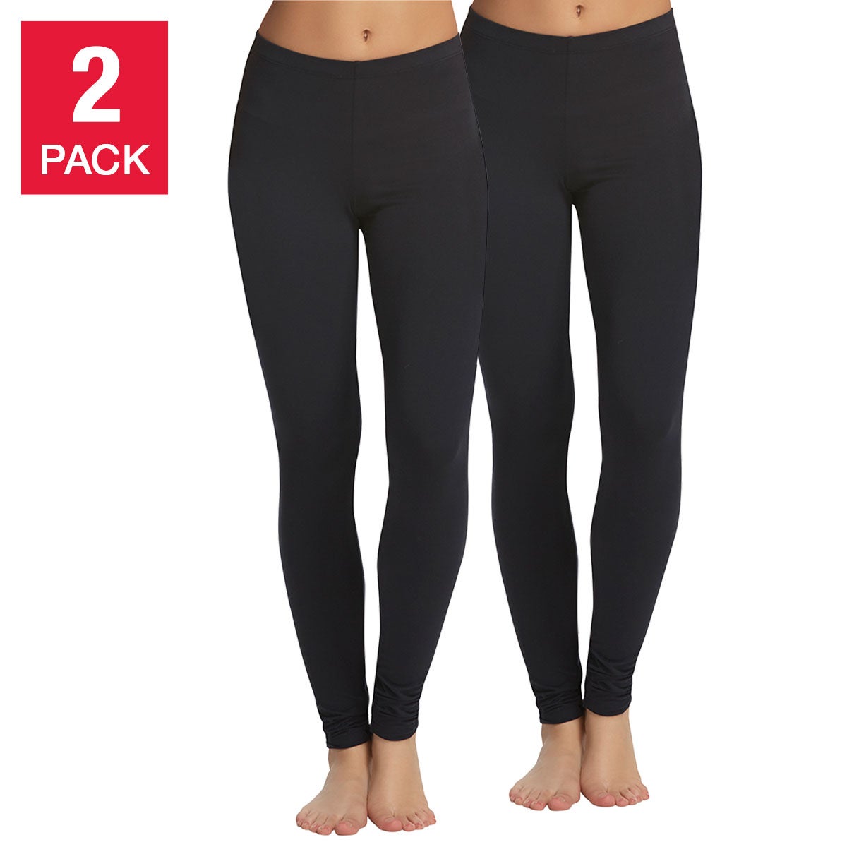 Felina Velvety Soft Lightweight Legging 2-Pack - Image 1
