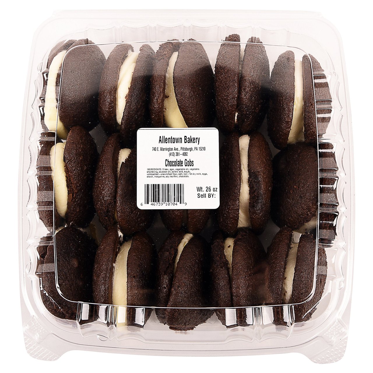 Allentown Bakery Chocolate Gobs 24 oz (1.50 lbs) - Image 1