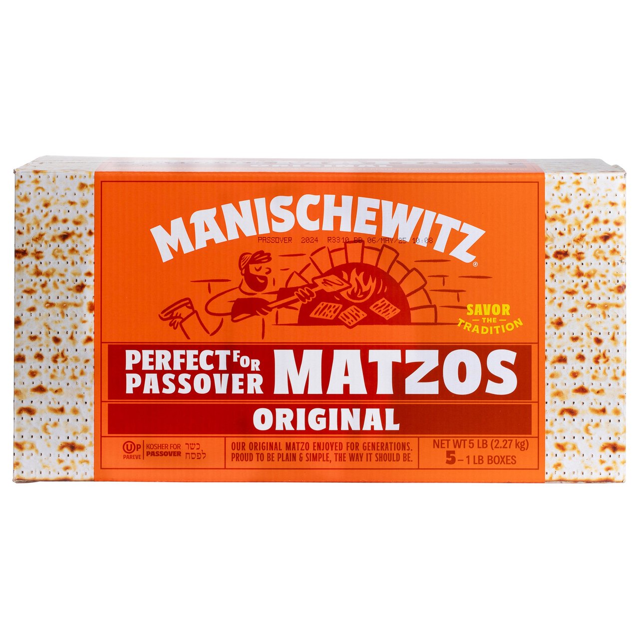 Manischewitz Kosher Matzos 80 oz - Image 1