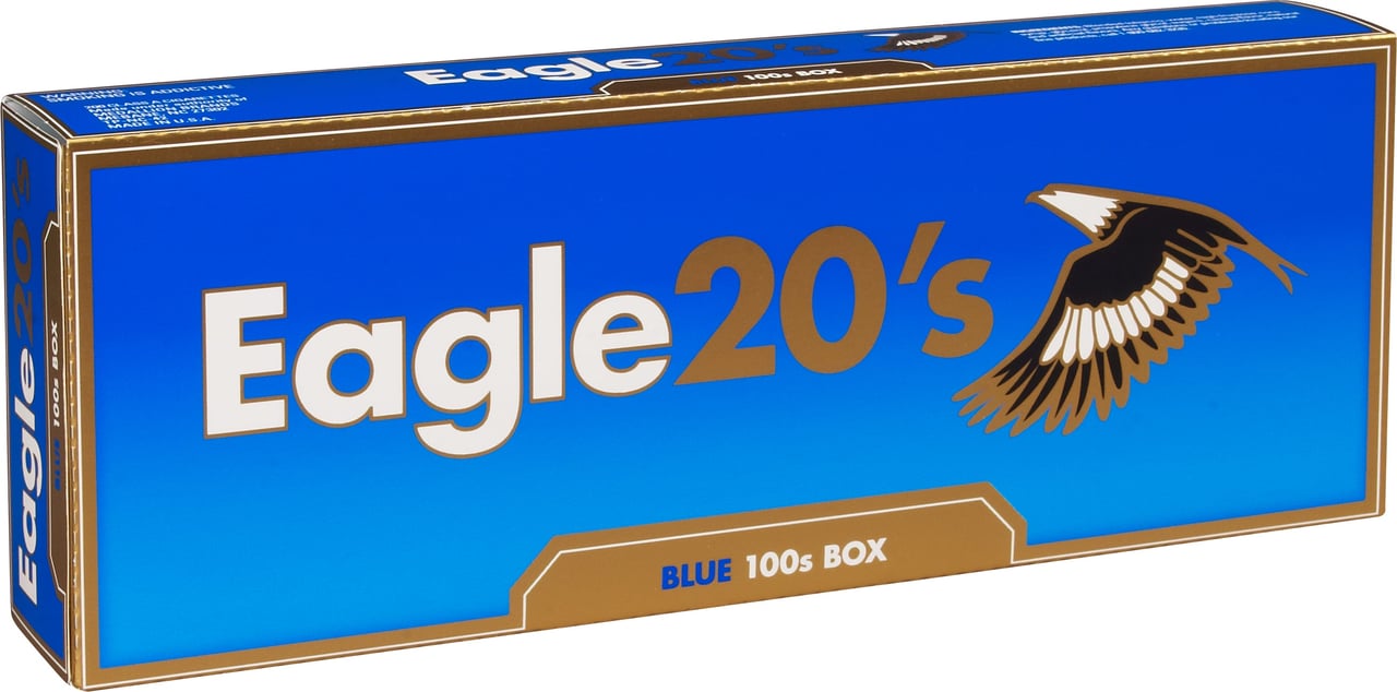 Eagle 20's Blue 100's Box