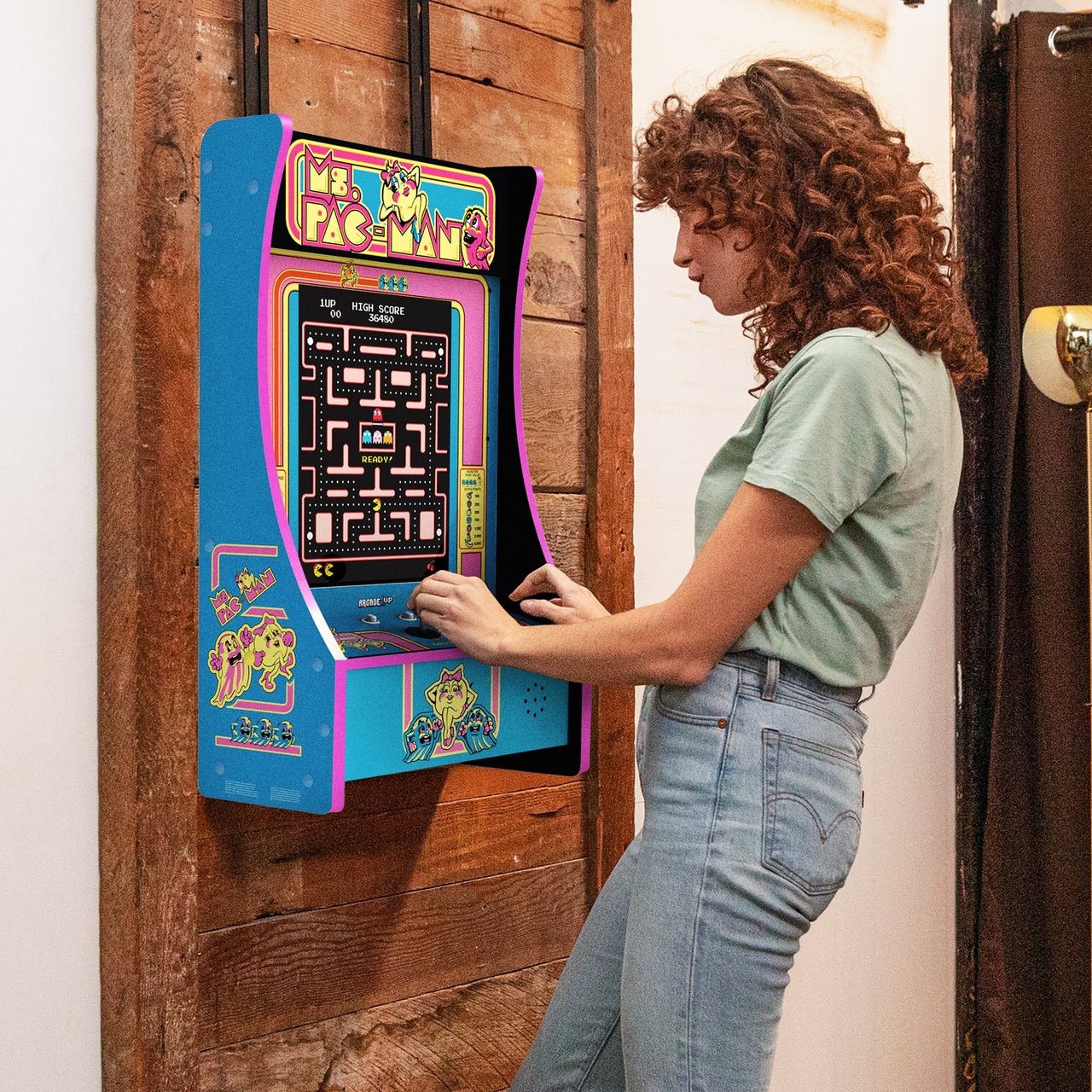 Arcade1Up Ms. PAC-MAN Partycade - Image 1