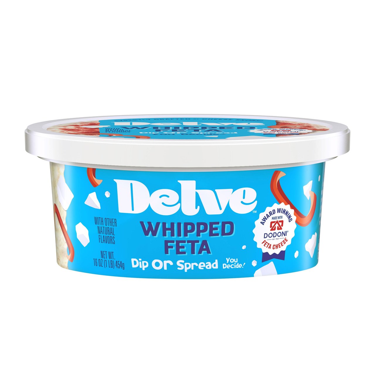 Delve Dip Whipped Feta 16oz (1 lb) - Image 1