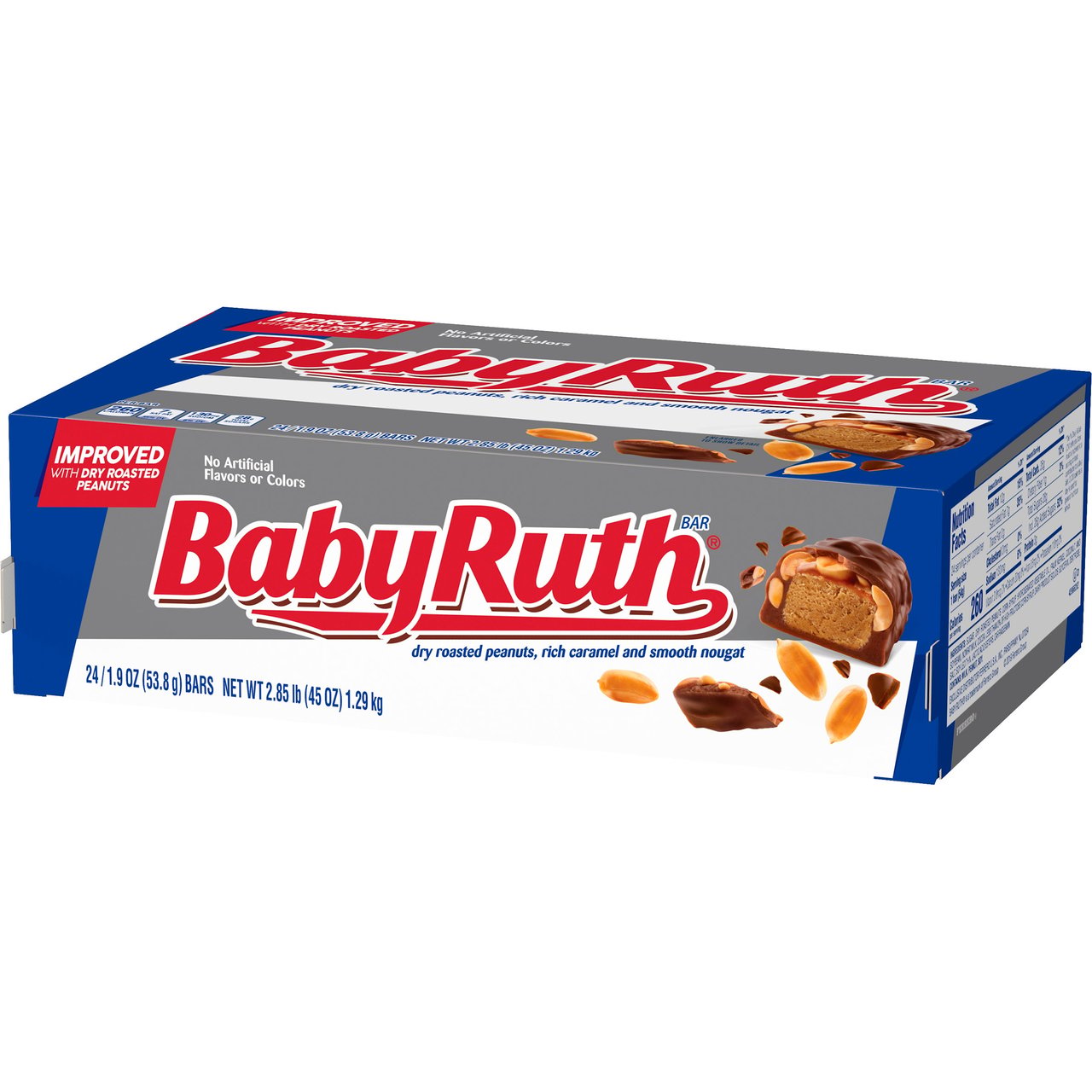 Baby Ruth Candy Bar 24 CT / 1.9 OZ - Image 1