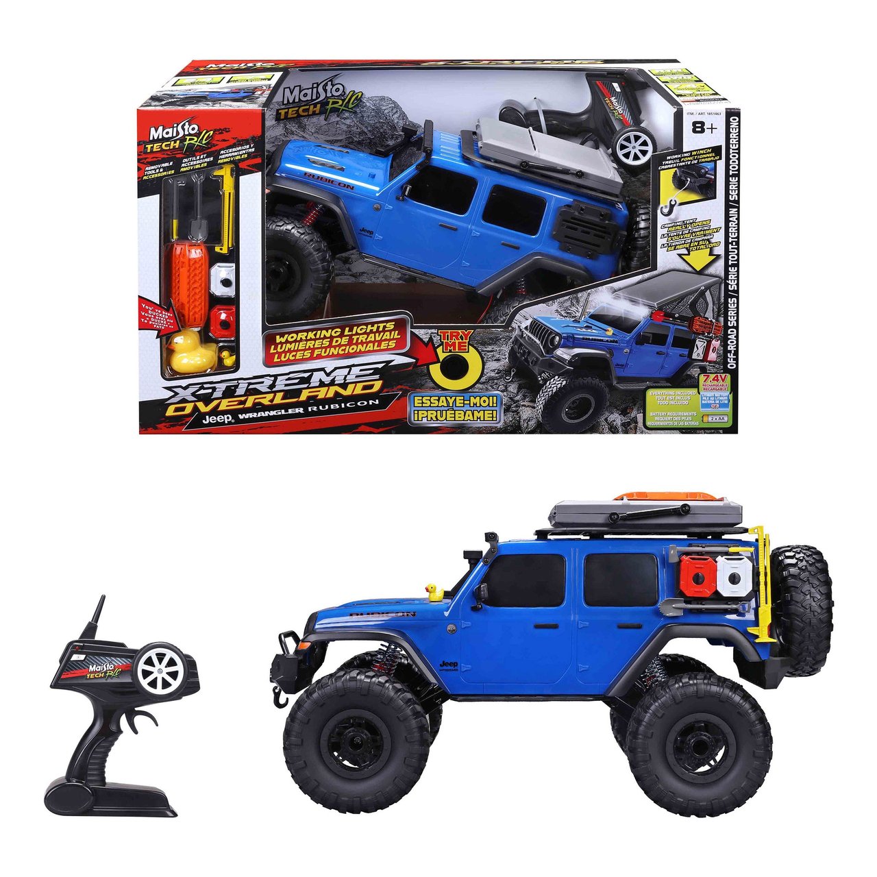 Maisto Jeep Overlander R/C Assorted - Image 1