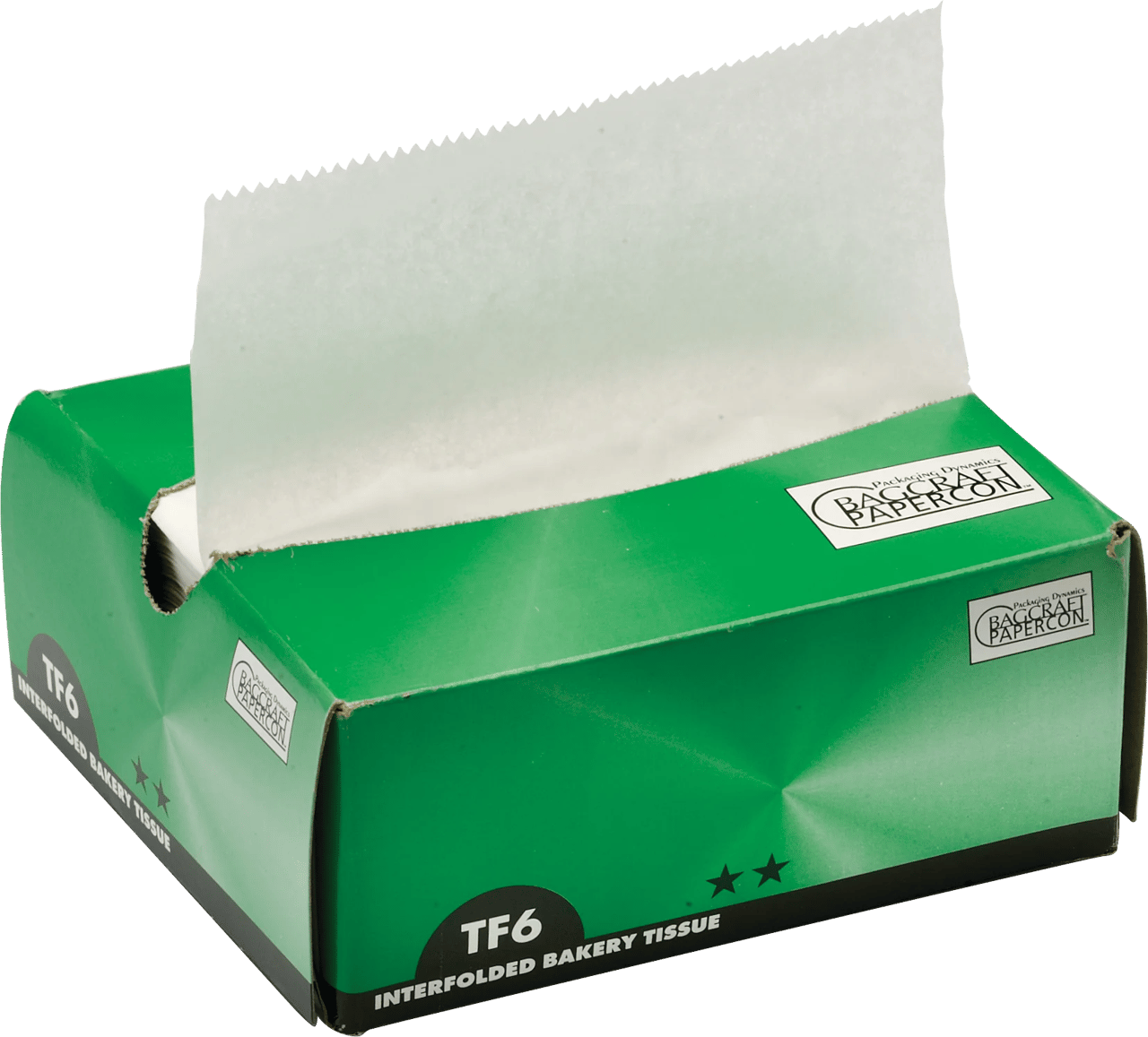 Bagcraft 6" x 10.75" Wax Tissue, 1000 CT, BW6