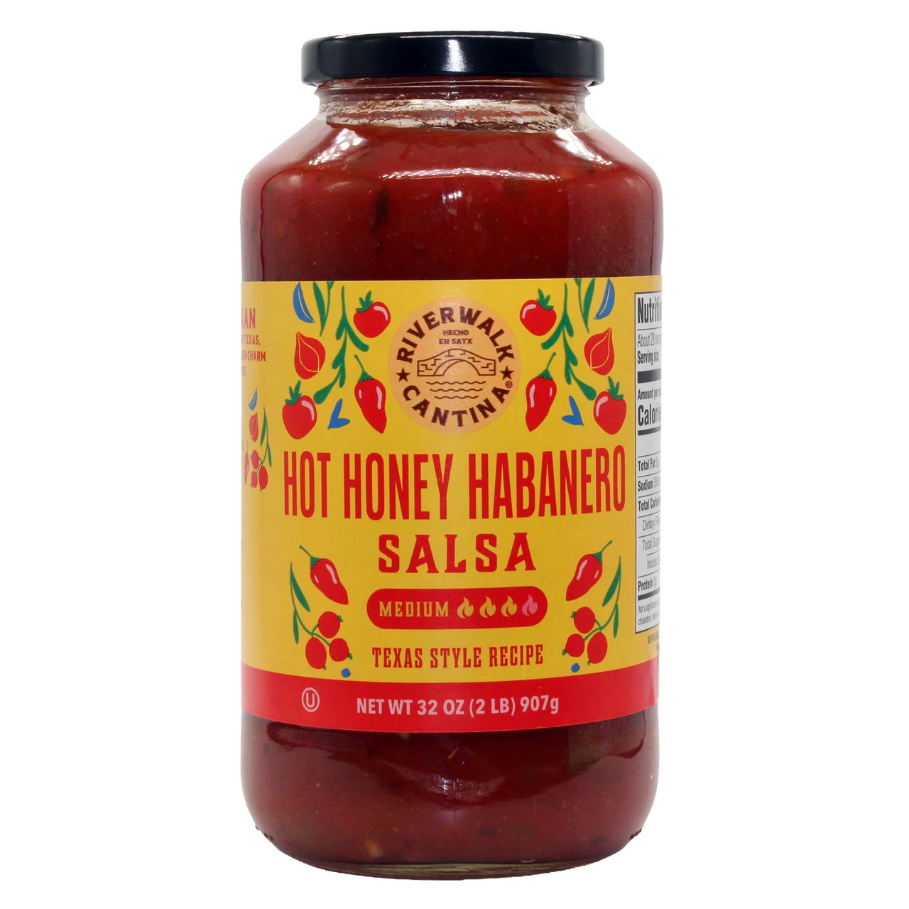 Riverwalk Cantina Hot Honey Habanero Salsa - Image 1