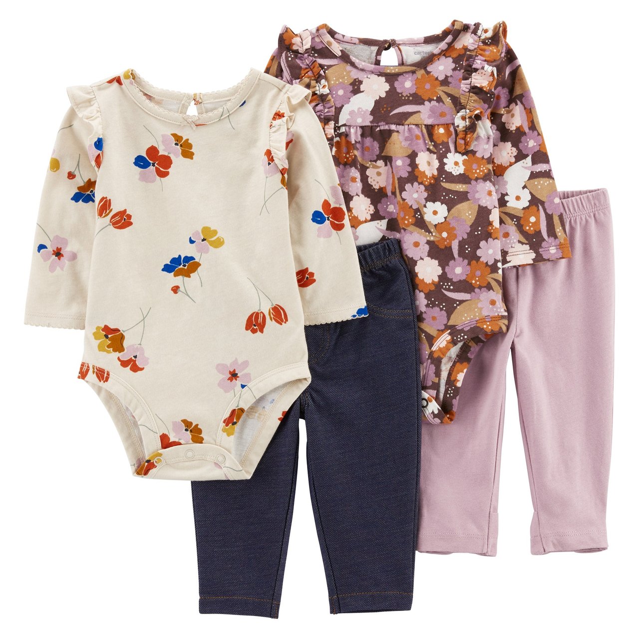 Carter's Baby 4-Piece Layette Set - Image 1