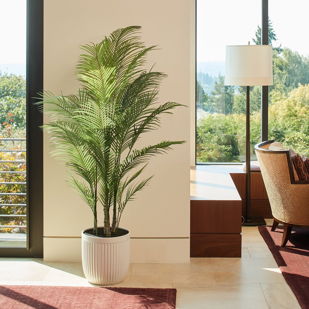 Faux 6.5' Palm Tree - Image 1