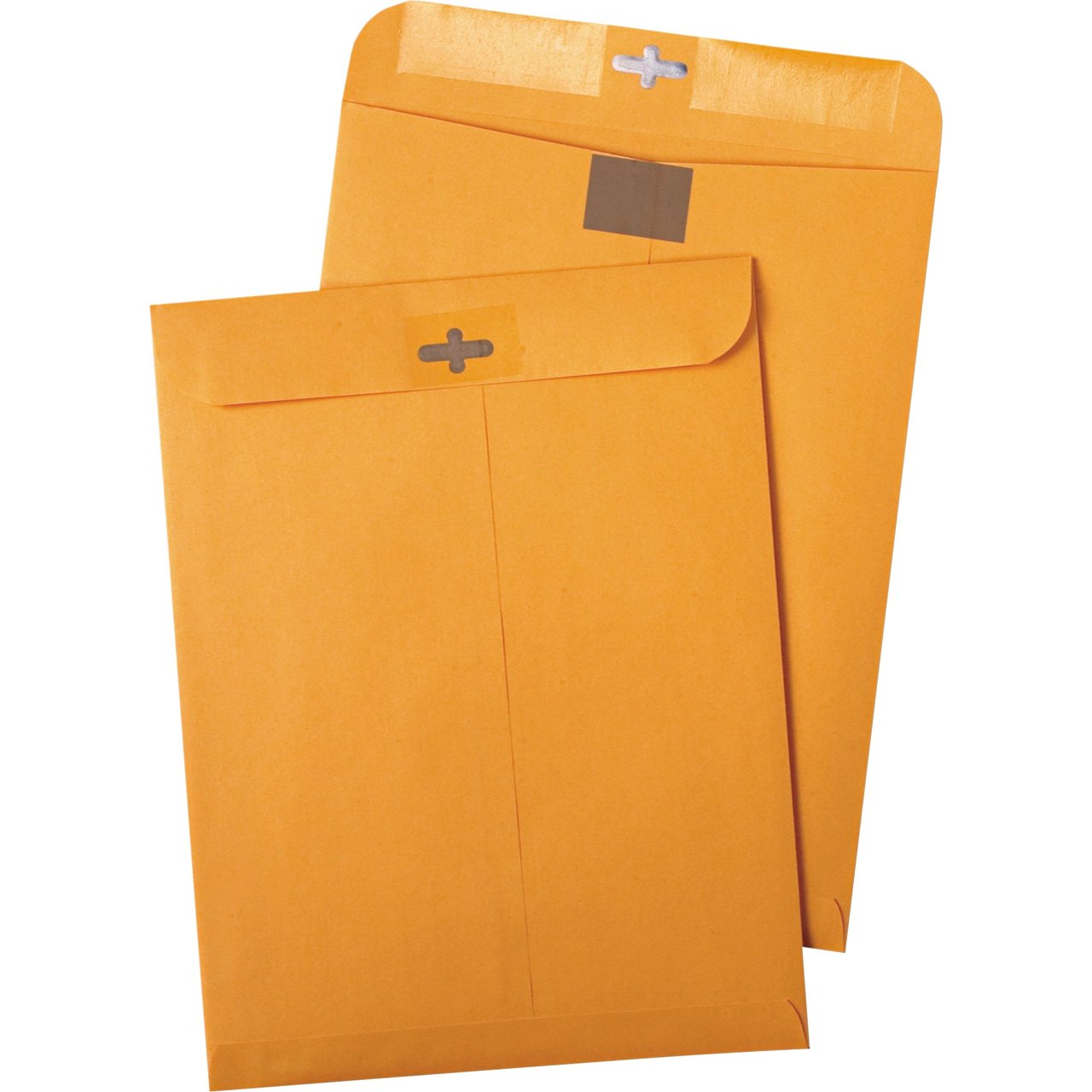 Quality Park 10x13 ClearClasp Redi-Tac Kraft Catalog Envelopes, 100 CT
