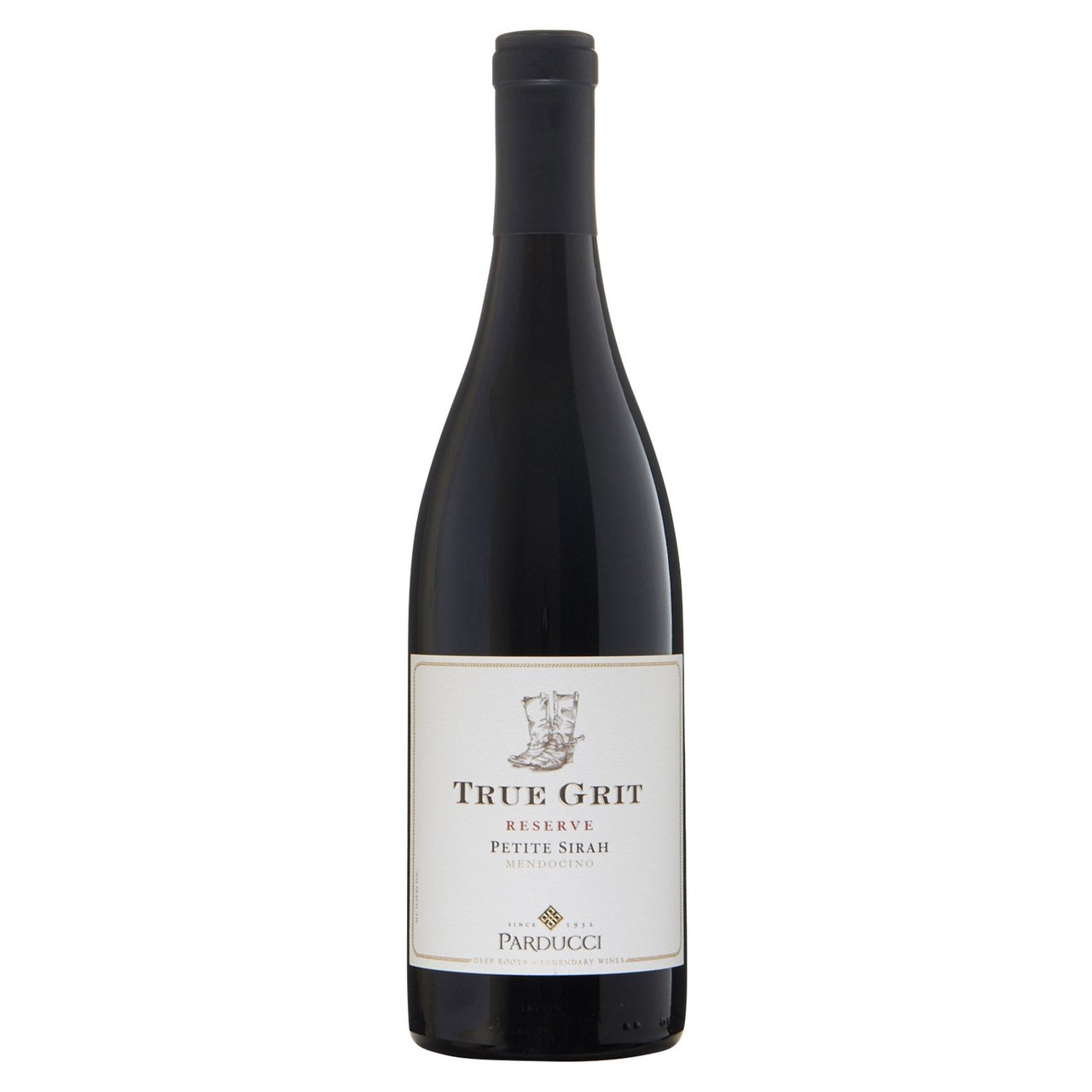 True Grit by Parducci Petite Sirah Mendocino, CA 750ML - Image 1