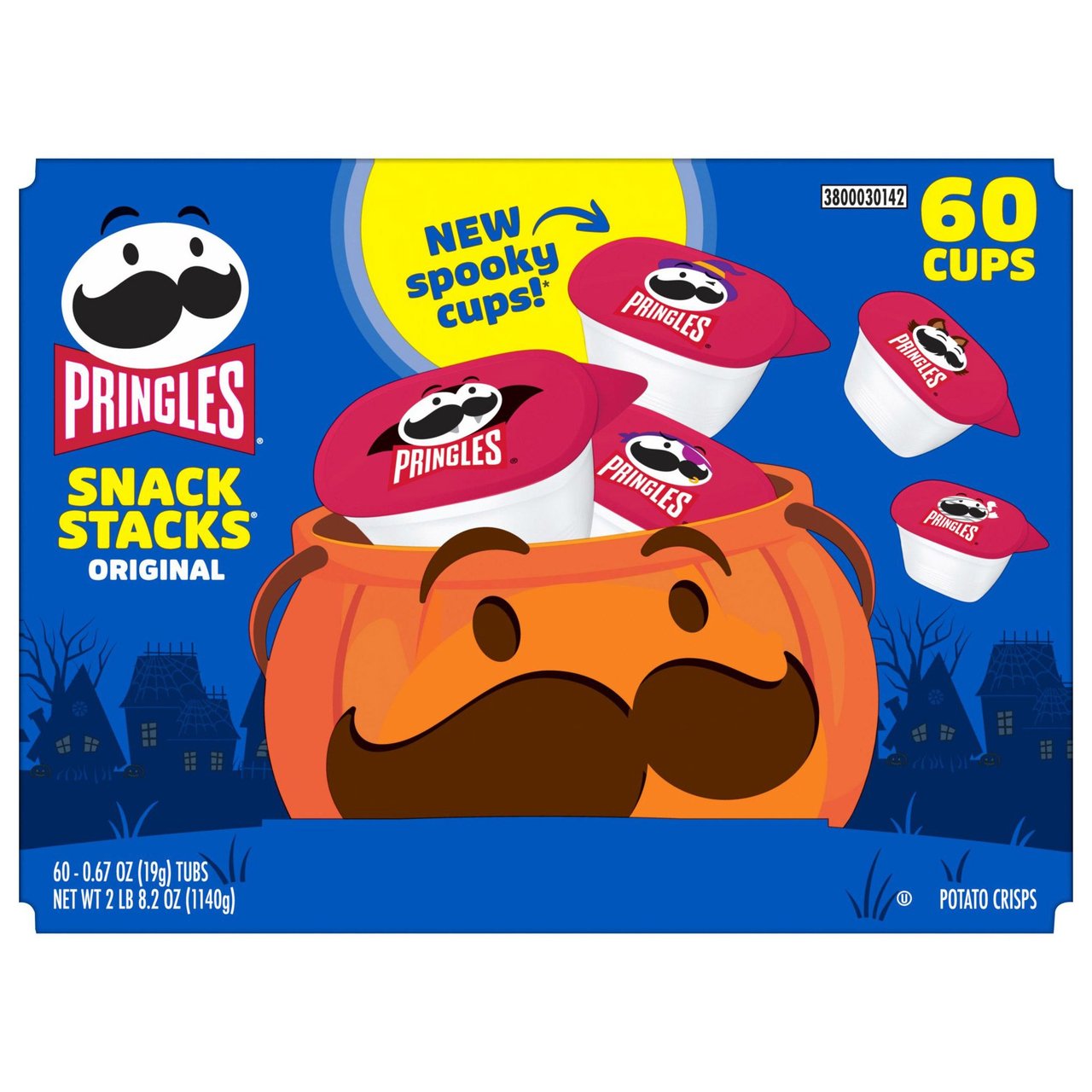Pringles Halloween Snack Stacks, 60 CT / 40.2 oz (#1843406) - $19.99