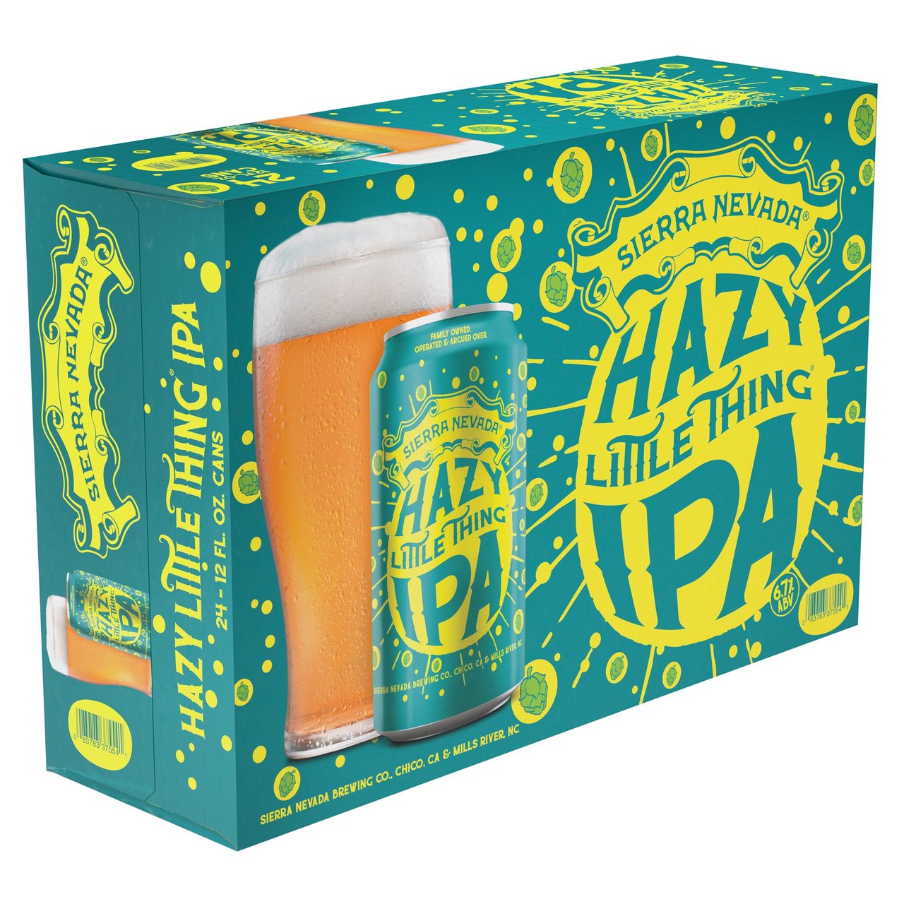 Sierra Nevada Brewing Hazy Little Thing IPA, Chico, CA 24/12oz Can