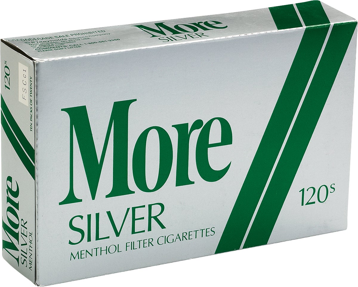 More Men Silver Slim 120s Cigarettes