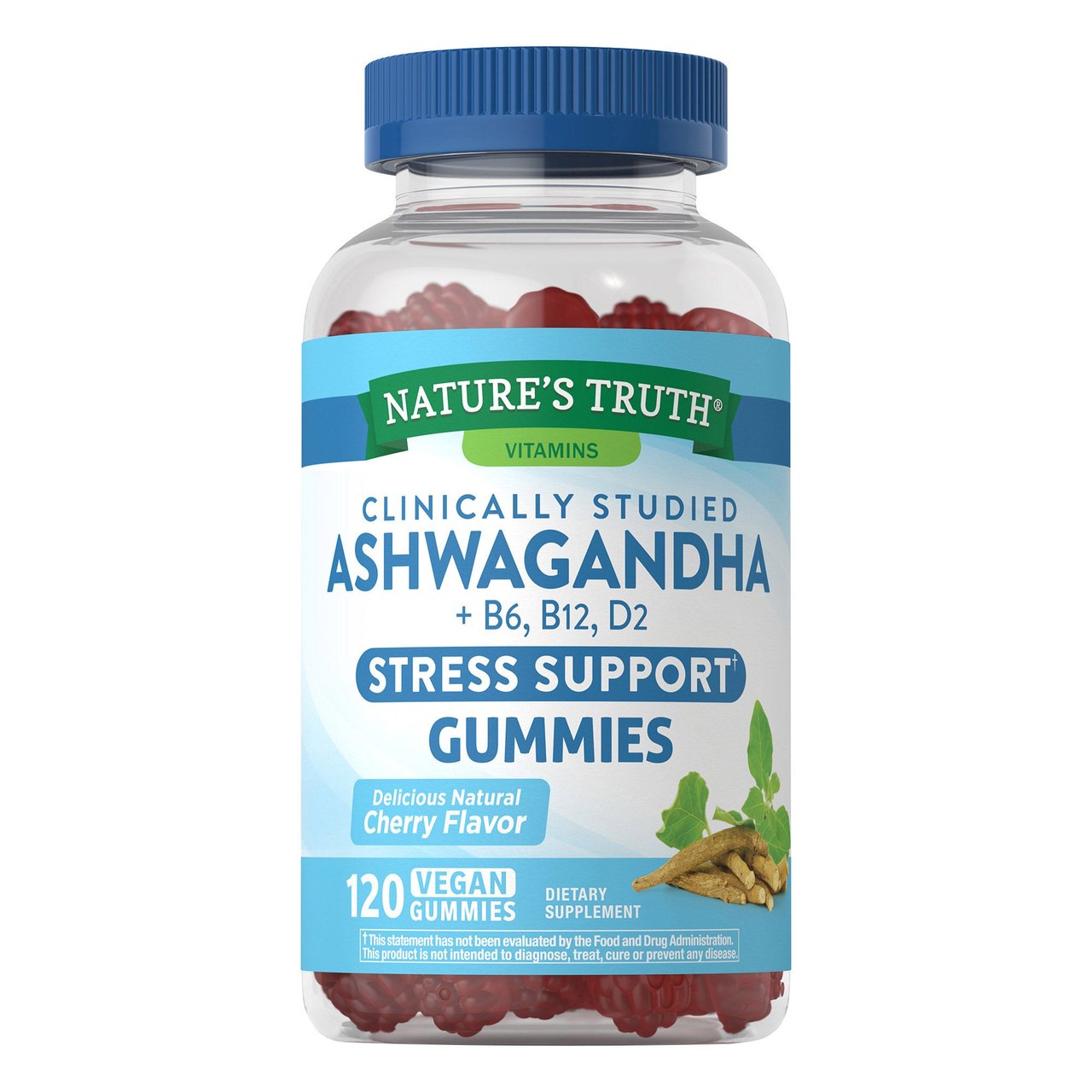 Nature's Truth Ashwagandha Gummy 120 CT - Image 1
