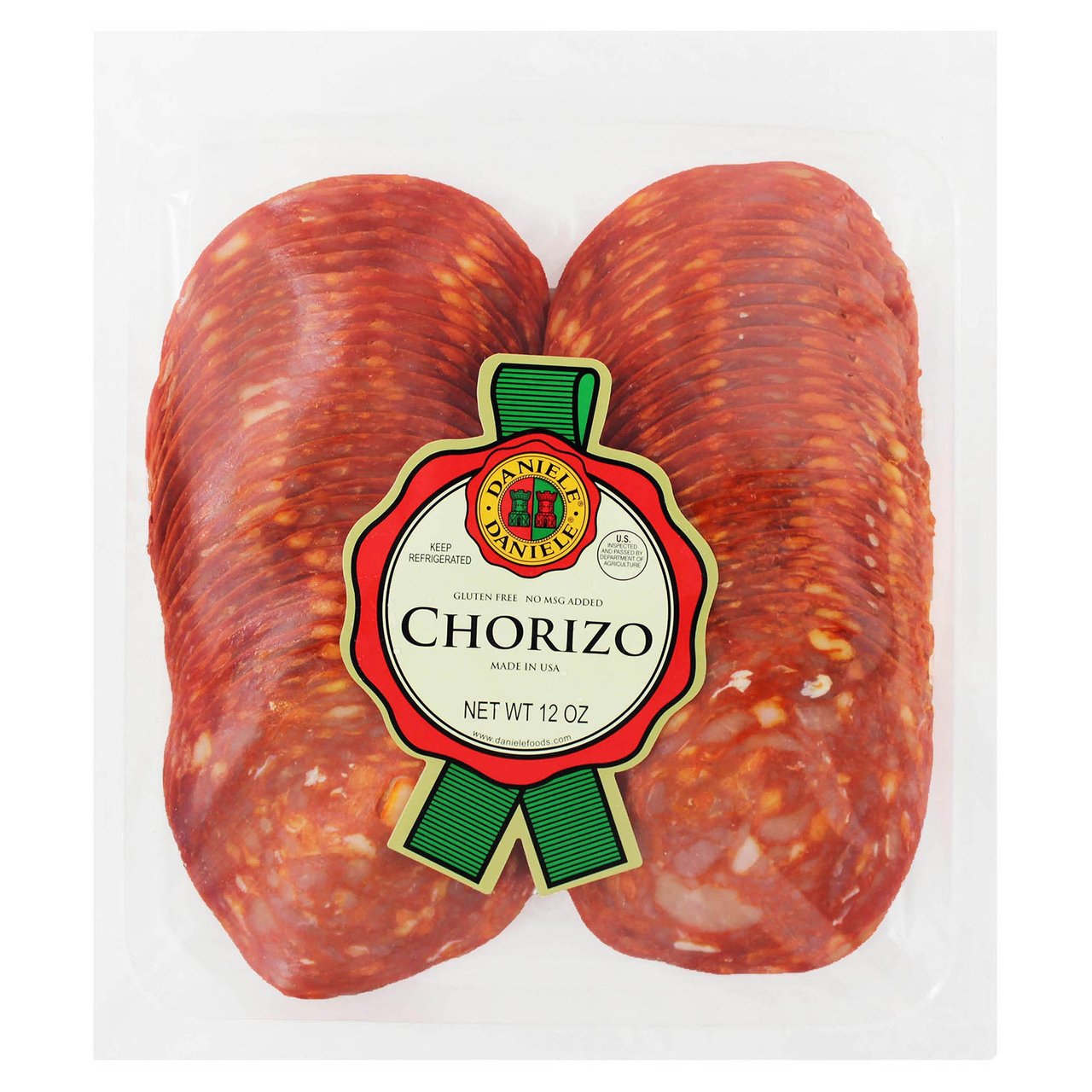 Del Duca Sliced Chorizo, 12 oz - Image 1