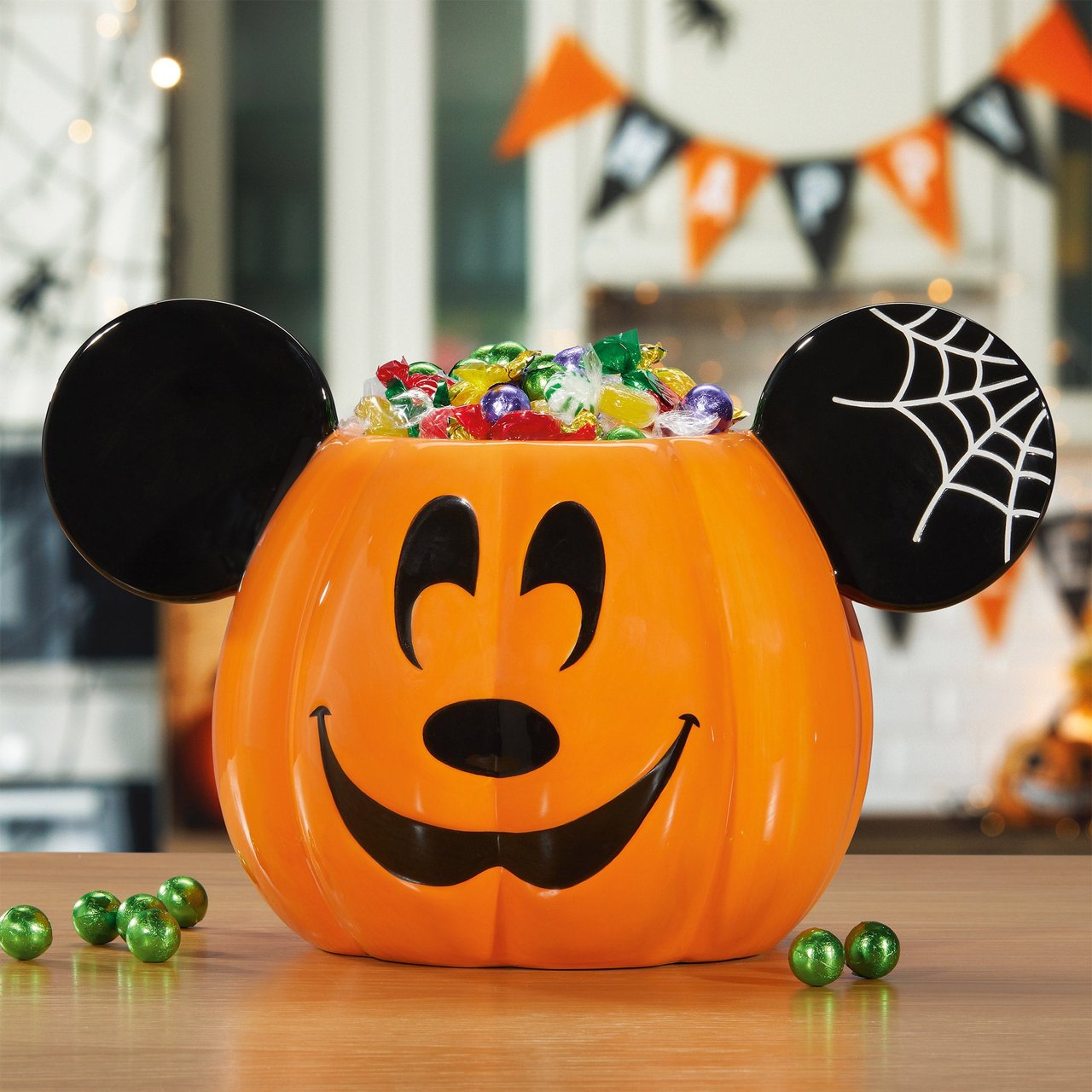 Disney Candy Bowl Mickey + Jack - Image 1