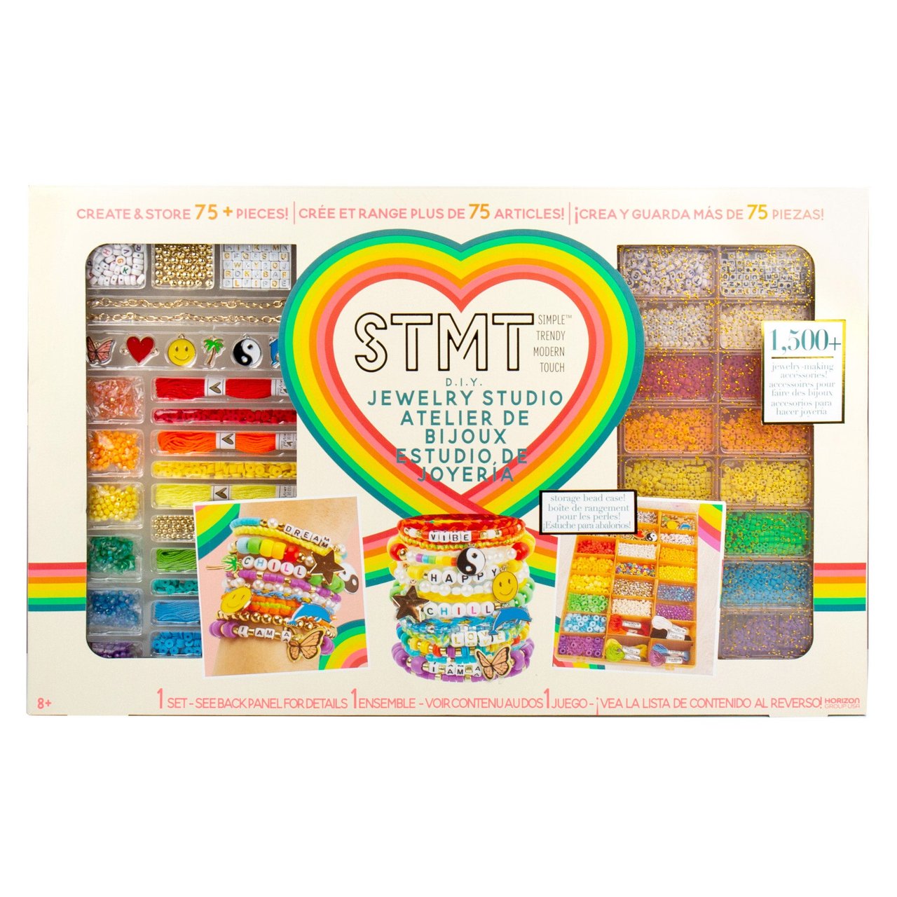 STMT Rainbow Beaded Jewelry Set - Image 1