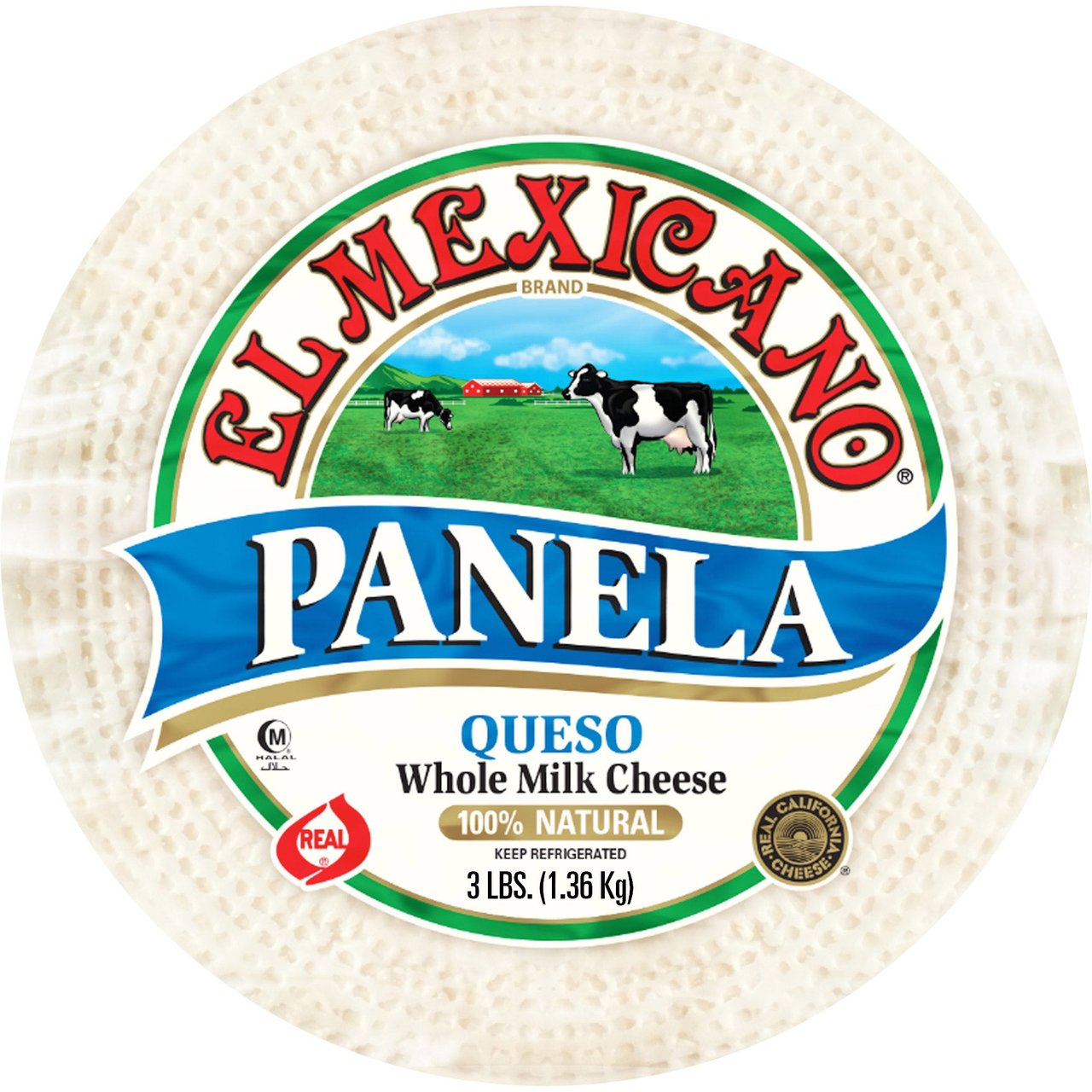 El Mexicano Queso Panela, 3 lb - Image 1