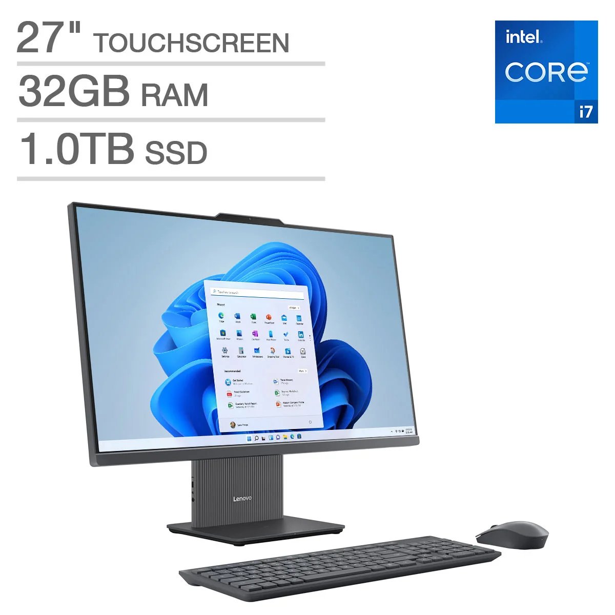 Lenovo IdeaCentre 27" Touchscreen All-in-One - Image 1