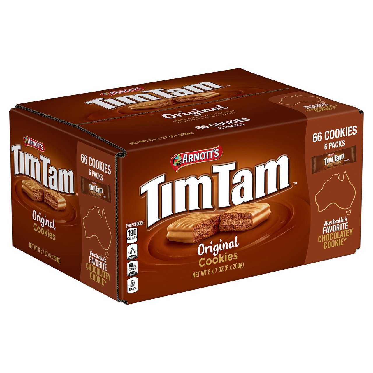 Arnott's Tim Tam Original 6/7 Ounce Sleeves - Image 1
