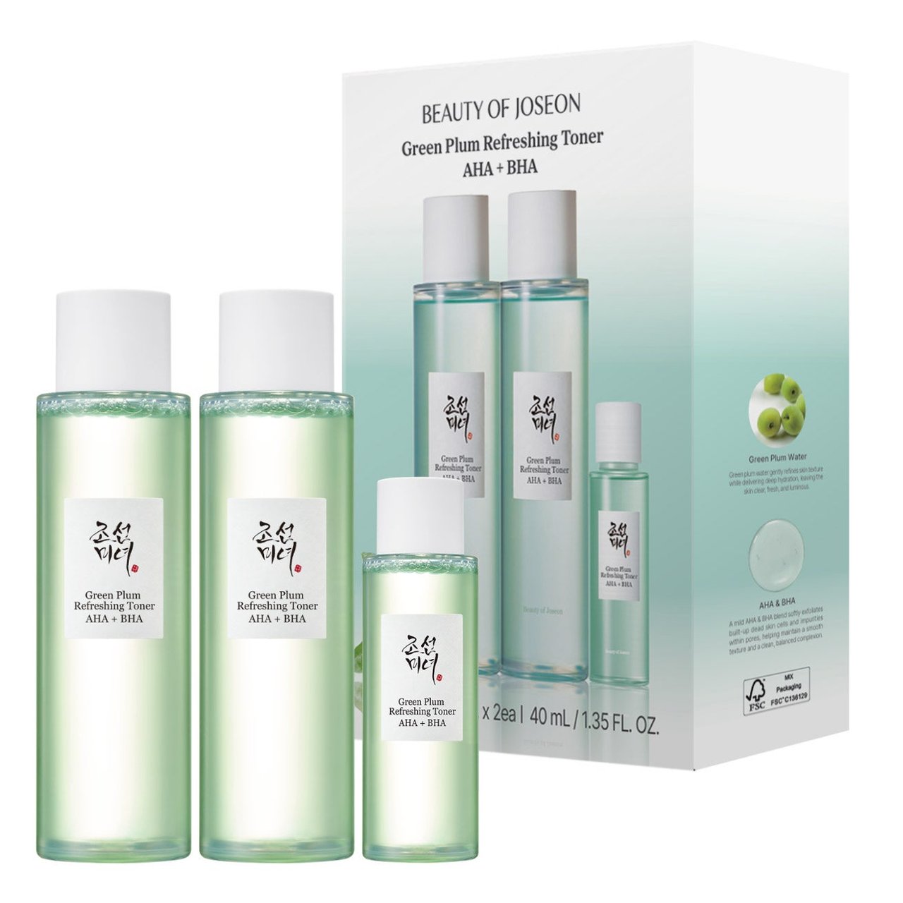 BEAUTY OF JOSEON GREEN PLUM TONER - Image 1