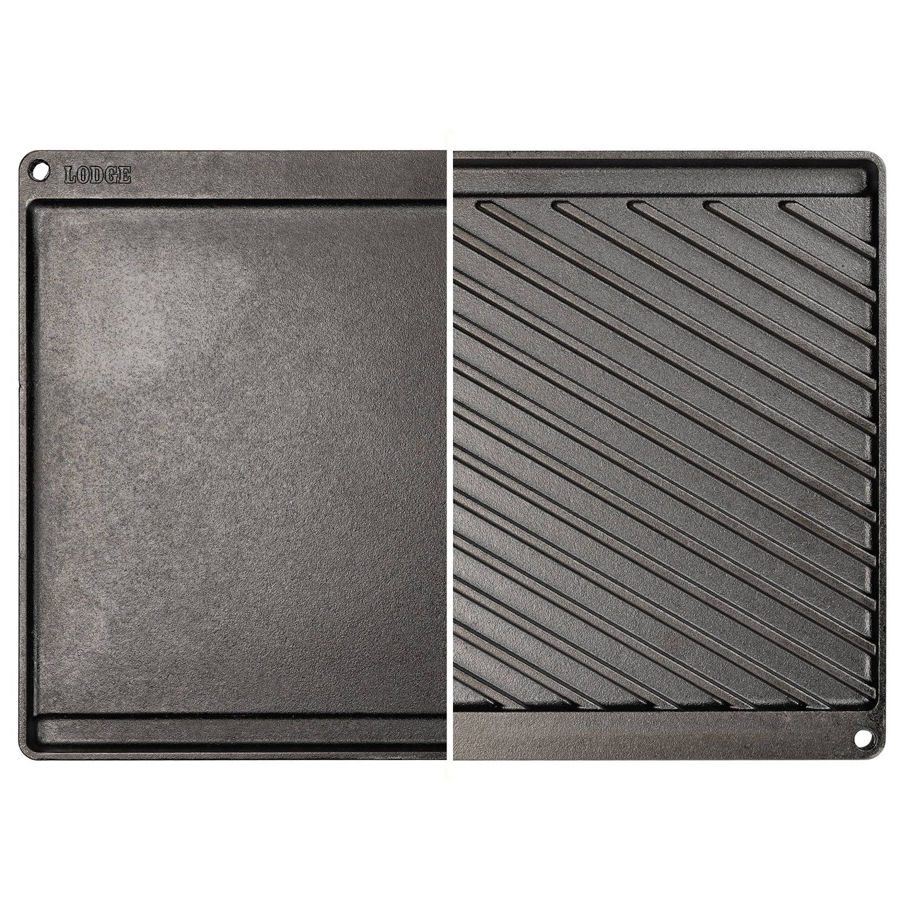 Lodge Seasoned Cast Iron Reversible Grill/Griddle - Image 1