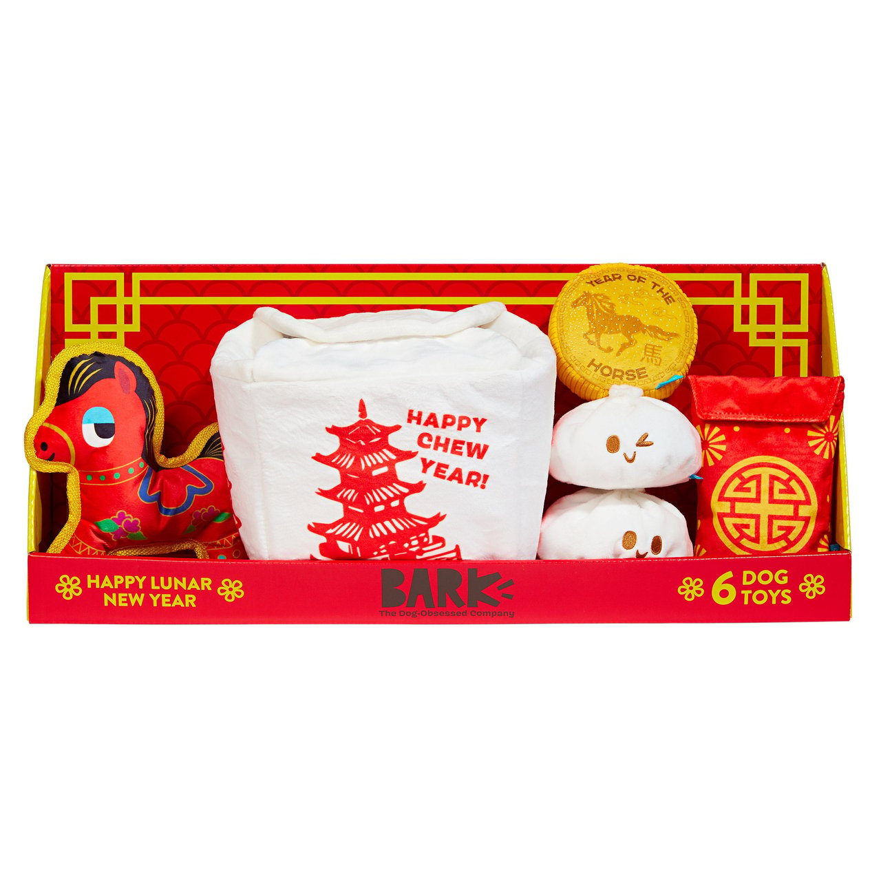 BARK Lunar New Year Toys 6 Pack - Image 1