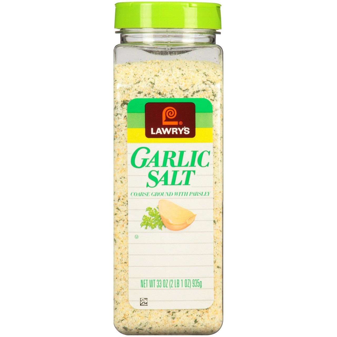Lawry's Coarse Ground Garlic Salt with Parsley, 33 oz - Image 1