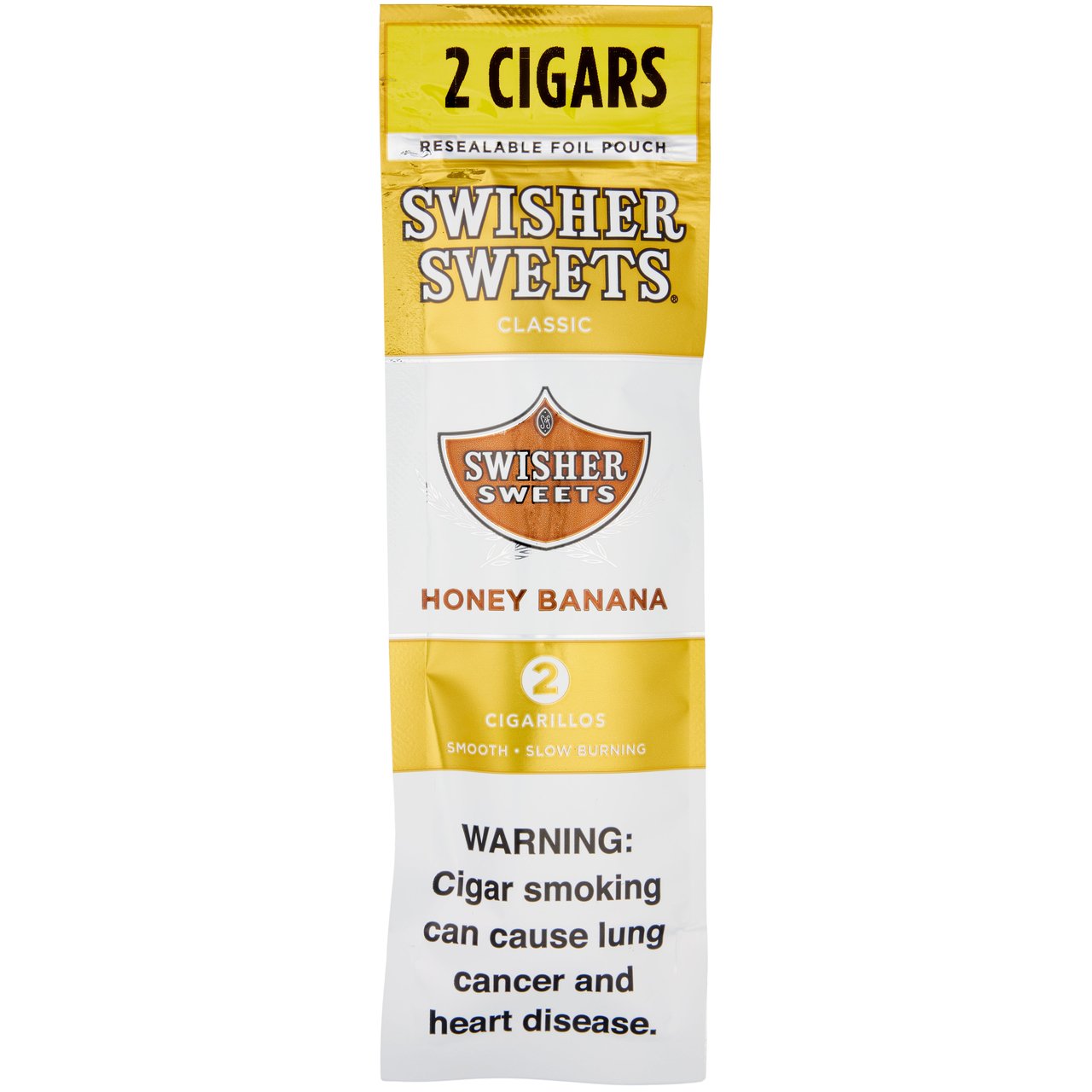 Swisher Sweets Honey Banana Cigarillos, 30 Packs of 2 (Save on 2) - Image 1