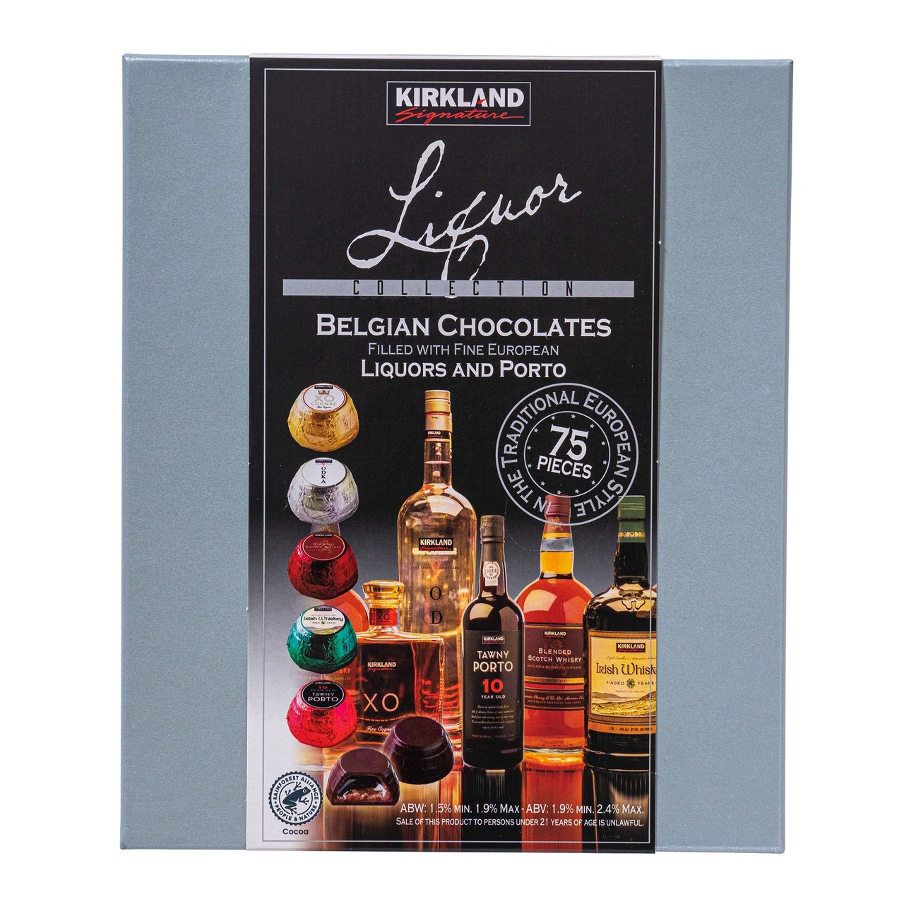 Kirkland Signature Liquor Chocolates 28.22 Ounces