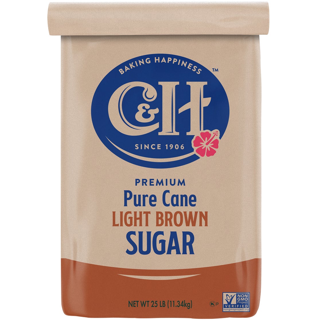 C&H Pure Cane Brown Sugar 25 lbs - Image 1