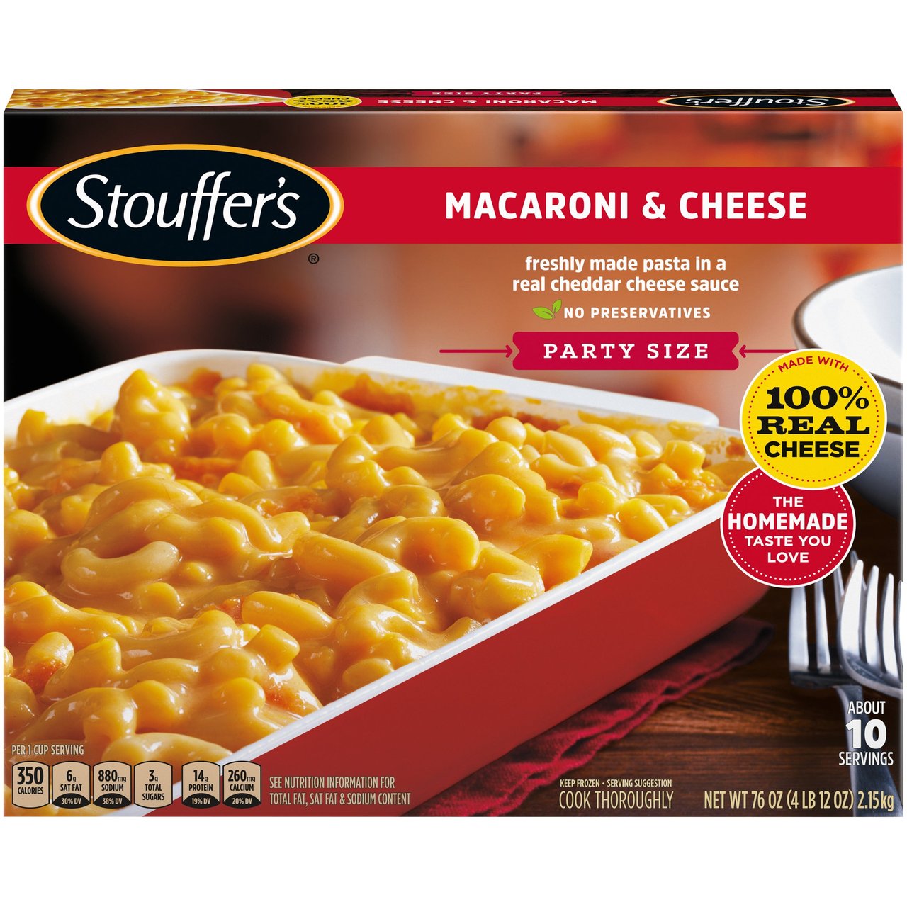 Stouffer's Macaroni & Cheese 76 oz - Image 1