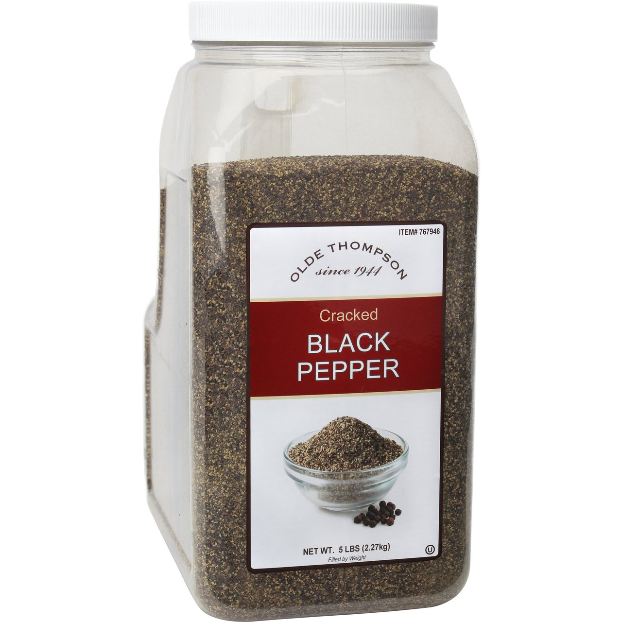 Olde Thompson Cracked Black Pepper, 5 lb - Image 1