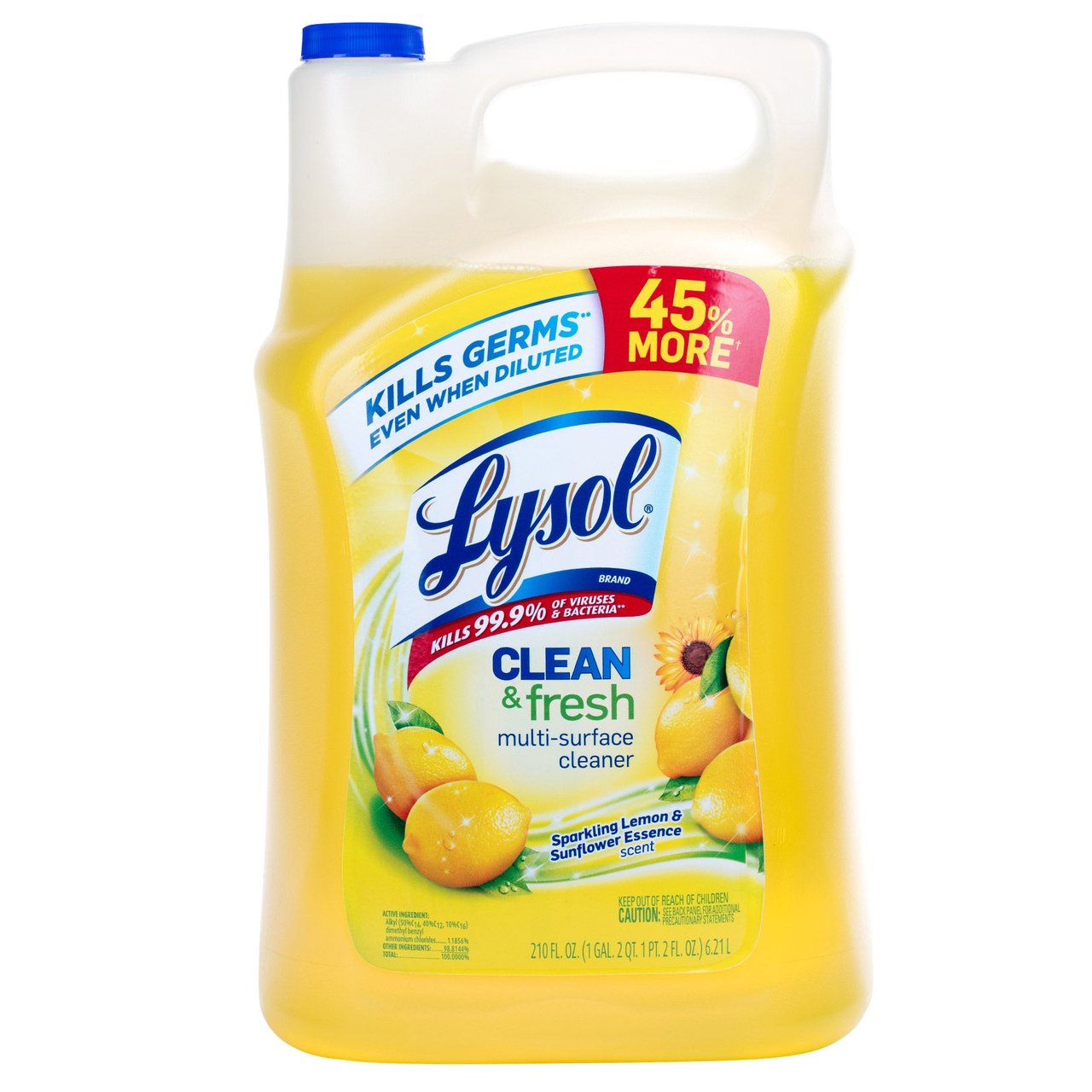Lysol Clean & Fresh Multi-Surface Cleaner, 210 fl oz - Image 1