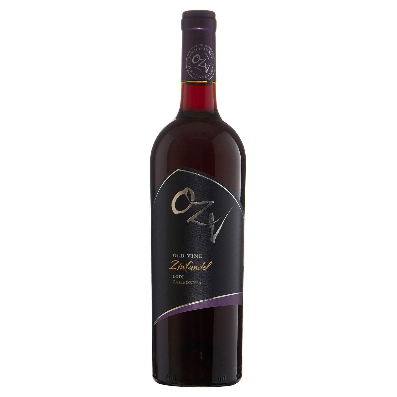 OZV Old Vine Zinfandel California 750 ML - Image 1