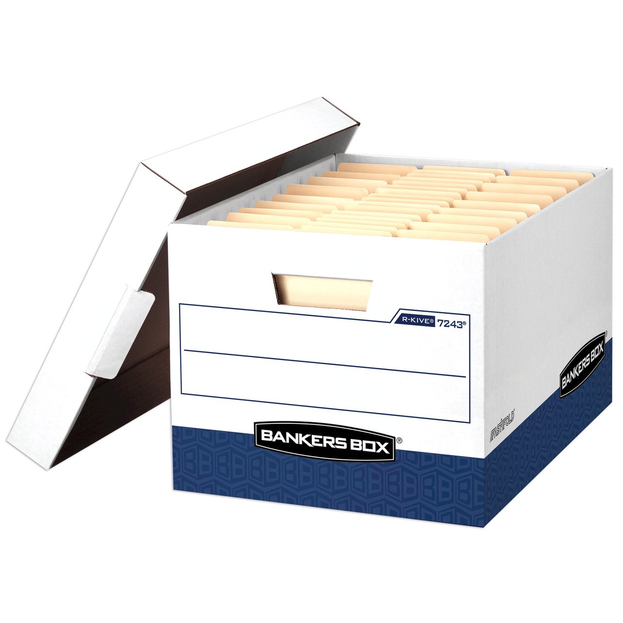 Bankers Box FastFold Storage Box, Heavy Duty, 10 ct - Image 1