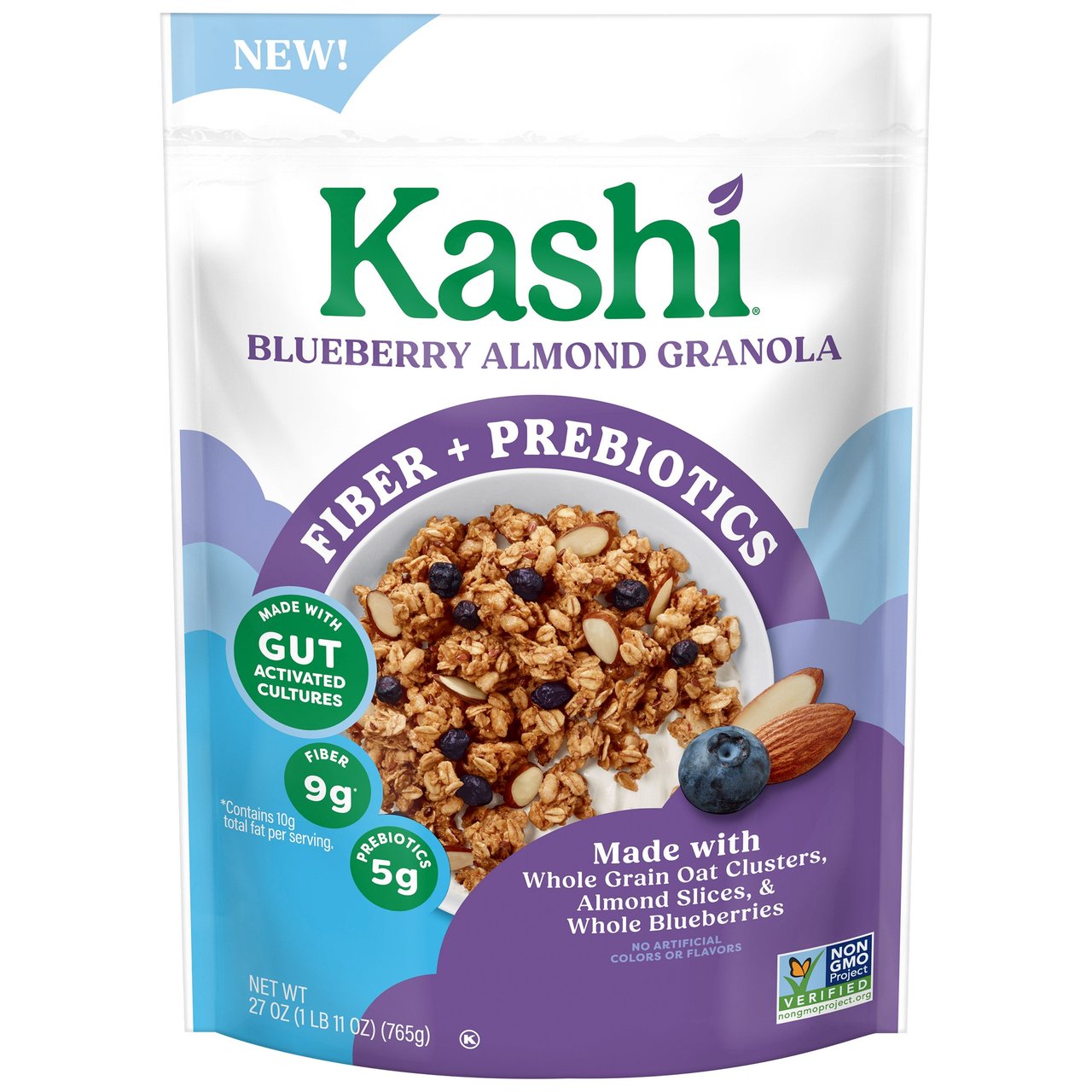Kashi Blueberry Almond Granola 27 oz - Image 1